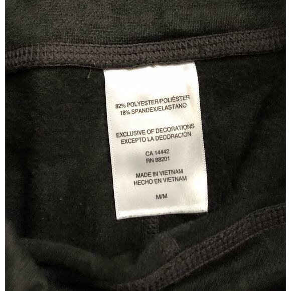 MONDETTA Womens Size Medium Performance Luxury Athletic Yoga Leggings Pants - Picture 5 of 6